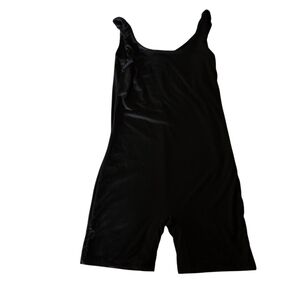 POSHDIVAH Women's Medium Maternity Black Bodysuit Shapewear Sleeveless Tank Top